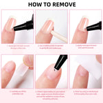Milky White Press on Nails | Curvlife Nail | 30Pcs | Glossy Natural Finish | Easy Apply, Comfortable & Durable | Daily, Business & Elegant Nail Art | Summervibes