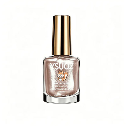 Nail Enhancer and Strengthener, Quick-Drying Brightening Treatment with a Nude Pearl Finish, Uv-Free Formula for Daily Nails, Single Bottle