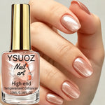 Summer Glass Bead Nude Nail Strengthener - 10Ml Mirror-Clear Nude Glass Nail Hardener, No Lamp Required, Natural Quick-Dry Formula, Mirror-Like Natural Reflective Effect, Strengthens Nails, Long-Lasting Formula, High-Gloss Finish, Suitable for Weak Nails