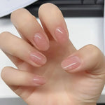 Natural Pink Nail Strengthener - 10 Ml Nail Care Treatment, Transparent Hue, Long-Lasting Shine, Strength Enhancement, Smooth Application, Healthy Finish