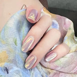 Fast-Drying Nail Polish in Polarized Nude, Strengthening and Long-Lasting Glossy Formula for Healthy Manicures and Casual Art, 10Ml, Healthy Nail Polish, Nail Art