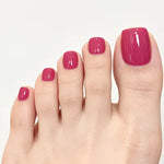 Raspberry Pink Nail Strengthener Nail Polish - No UV Lamp Required, Easy to Use, Suitable for Hands and Ft