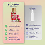 Nail Polish Remover Non Acetone, Scented, Vegan, Plant-Based, 2Oz