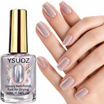 10Ml Sugar Glaze Donut Clove Mirror Aurora Nail Strengthener - Polarized Unicorn Polish, No Light Needed, Natural Drying, Easy Application, High-Gloss Reflective Effect, Jelly Texture, Beauty Enhancer