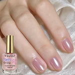 Nude Pink Nail Hardener, Easy to Apply, Natural Drying, Moonlight Pink Enhancer, Summer Style, Nude Series Nail Oil, Quick-Drying, Natural Reflective Texture Effect, Long-Lasting Formula, Enhances Nail Strength, Making Nails Stronger, Smoother