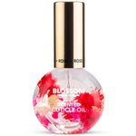 Cuticle Oil for Nails, Infused with Real Flowers, Rose, 0.5 Fl. Oz