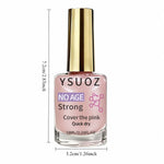 Nude Pink Nail Hardener, Easy to Apply, Natural Drying, Moonlight Pink Enhancer, Summer Style, Nude Series Nail Oil, Quick-Drying, Natural Reflective Texture Effect, Long-Lasting Formula, Enhances Nail Strength, Making Nails Stronger, Smoother