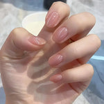 Natural Pink Nail Strengthener - 10 Ml Nail Care Treatment, Transparent Hue, Long-Lasting Shine, Strength Enhancement, Smooth Application, Healthy Finish