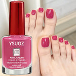 Raspberry Pink Nail Strengthener Nail Polish - No UV Lamp Required, Easy to Use, Suitable for Hands and Ft