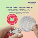 Nail Polish Remover Non Acetone, Scented, Vegan, Plant-Based, 2Oz