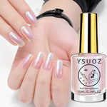 Fast-Drying Nail Polish in Polarized Nude, Strengthening and Long-Lasting Glossy Formula for Healthy Manicures and Casual Art, 10Ml, Healthy Nail Polish, Nail Art
